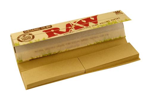 RAW ORGANIC CONNOISSEUR King 32 leaves Rolling Papers with Tips - Outontrip