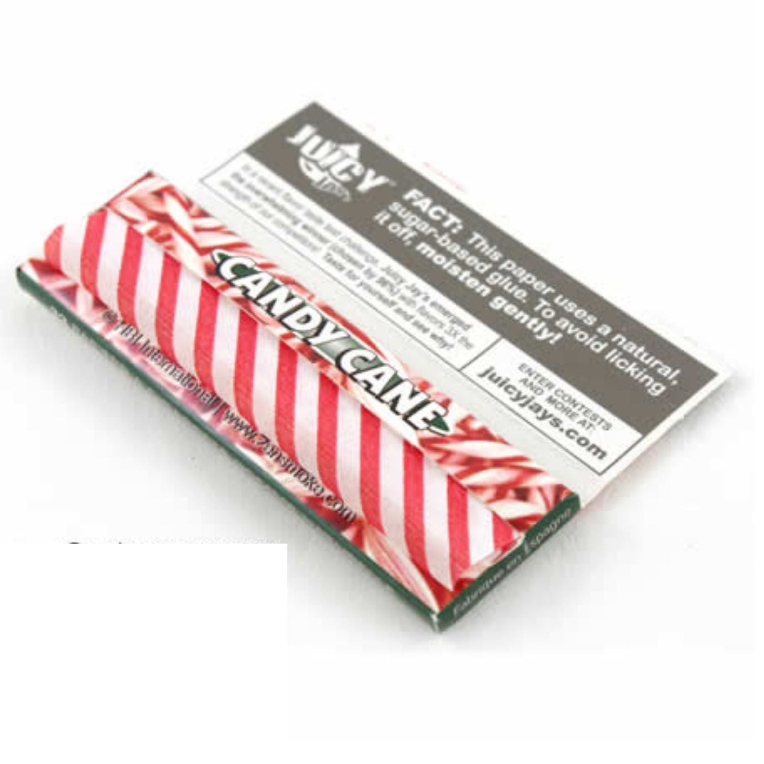 Juicy Jay Rolling Papers - Candy Cane Flavor - 1 1/4