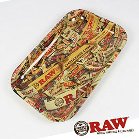 RAW MIX METAL ROLLING TRAY SMALL - Outontrip