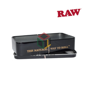 RAW Black Metal Tin Box - Storage Box