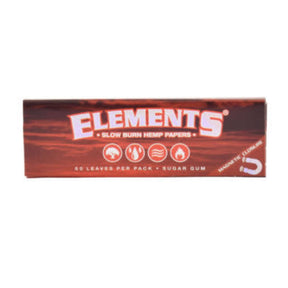 ELEMENTS RED Rolling Paper 1 1/4 - 50 Leaves