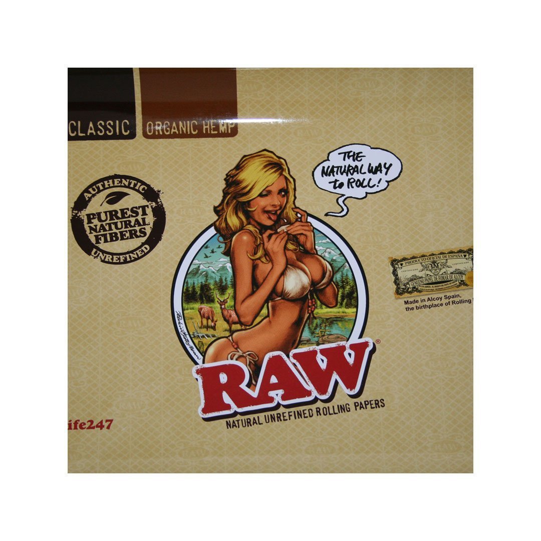 RAW GIRL METAL ROLLING TRAY SMALL - Outontrip