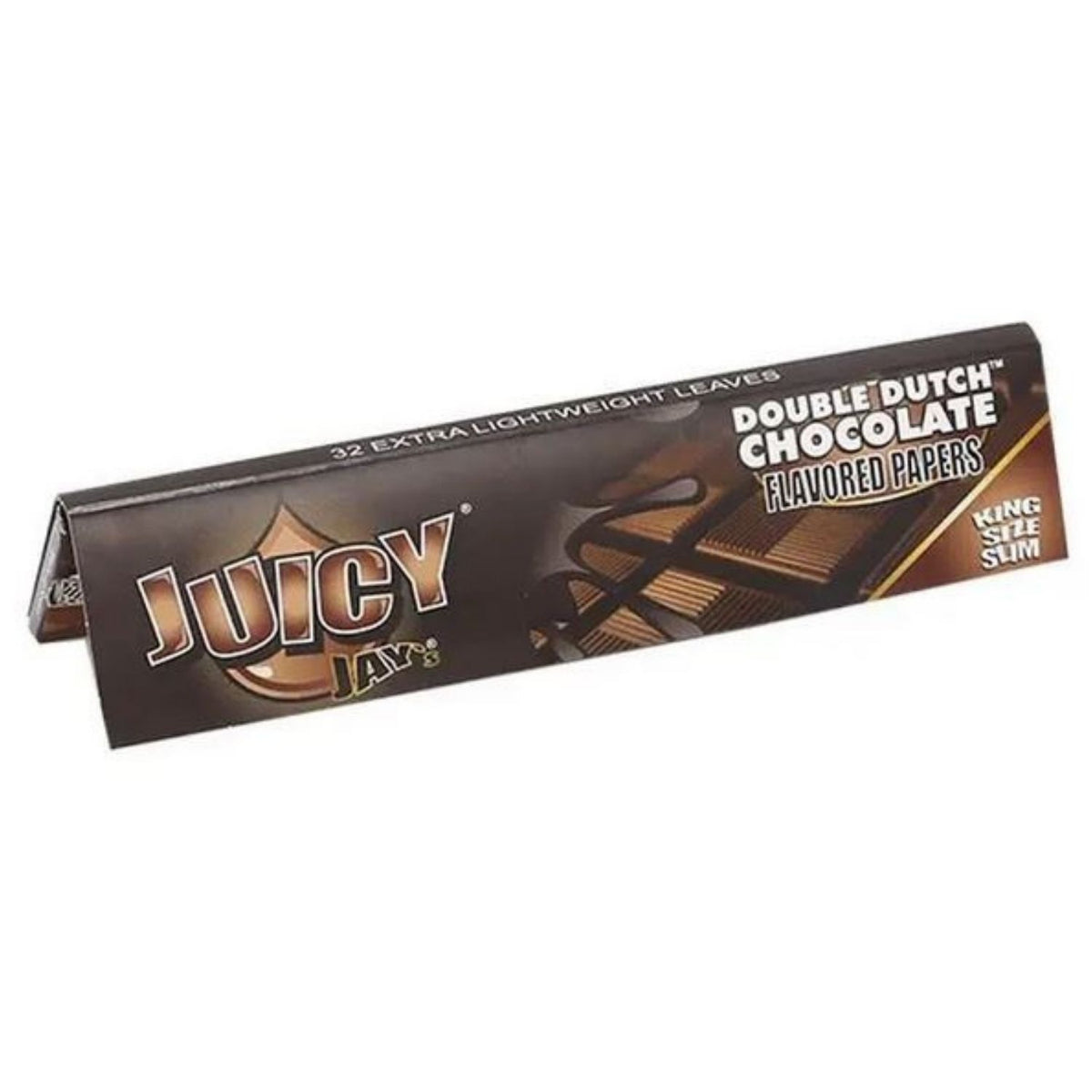 Juicy Jay Rolling Papers - Chocolate Double Dutch Flavor - KSS