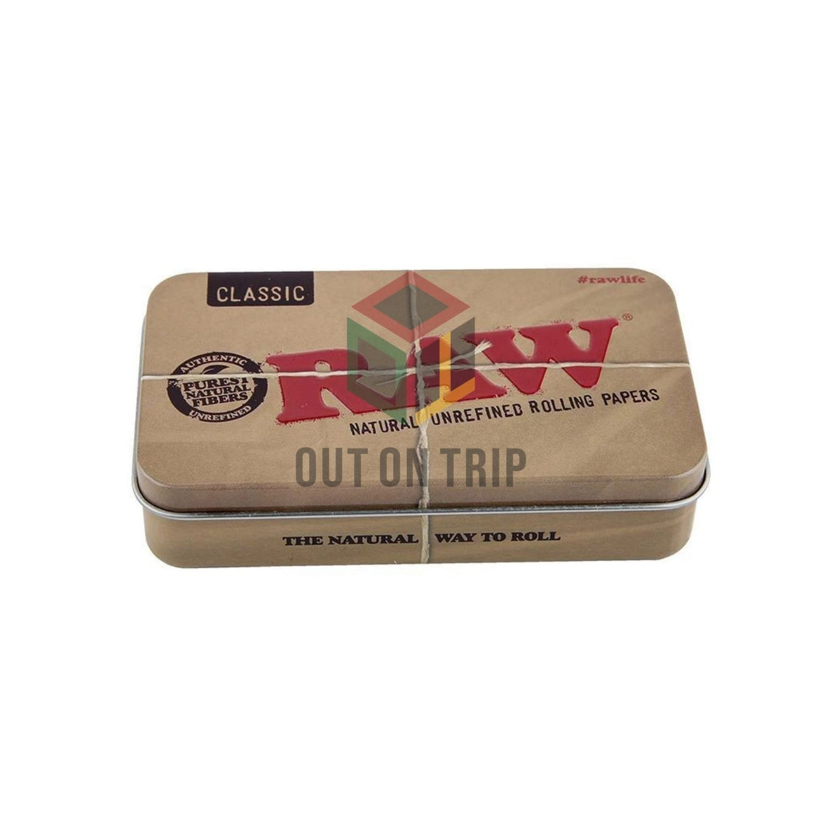 RAW Metal Tin Box - Storage Box