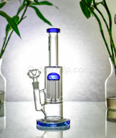 10 Inch Can Assorted Colors Bong with Tree Percolator