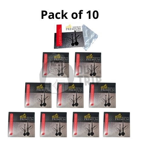 Afzal Hookah Premium Pre-Cut Aluminium Foils - 50 Sheets Pack