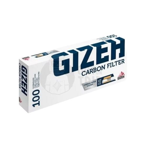 Gizeh Carbon Filter Cigarette TUBES - (PACK OF 100)