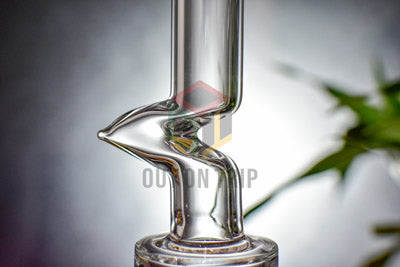 10 Inch Assorted Color Bong Beaker with Honeycomb Percolator