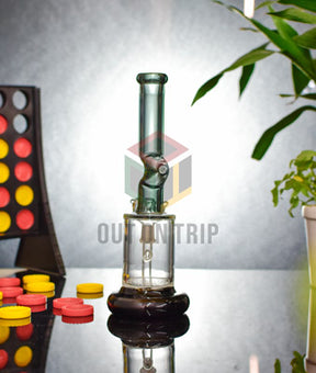 10 Inch Assorted Color Bong with Honeycomb Percolator (Discontinued)