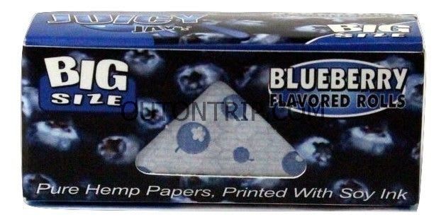 JUICY JAY's ROLL 5meter Blueberry ROLLING PAPER ROLL - Outontrip