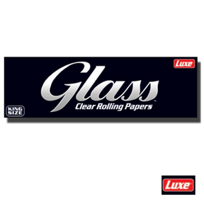 Luxe Glass Clear Rolling Paper - 40 Leaves