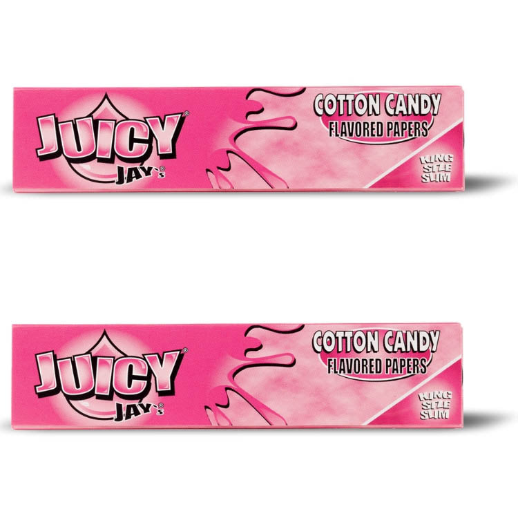 Juicy Jay Rolling Papers - Cotton Candy Flavor - KSS