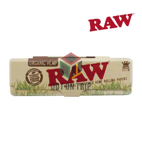 RAW Organic Paper Case - King Size Rolling Paper Container