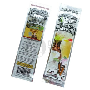 DOUBLE PLATINUM Blunt Wraps - PINA COLADA