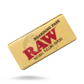 RAW POCKET ROLLING TRAY WITH SHREDDER( BOARDING PASS)