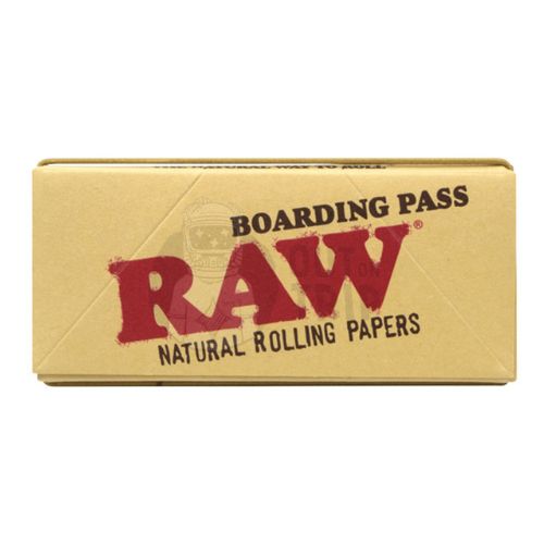 RAW POCKET ROLLING TRAY WITH SHREDDER( BOARDING PASS)