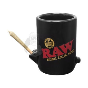 RAW WAKE UP COFFEE AND A CONE MUG