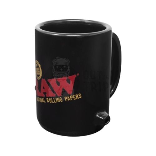 RAW WAKE UP COFFEE AND A CONE MUG