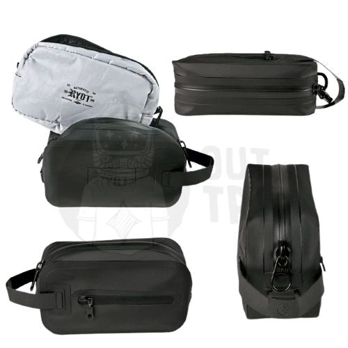 RAW X RYOT Dopp Kit - Smell Proof Water-Proof Travel Bag with Lock