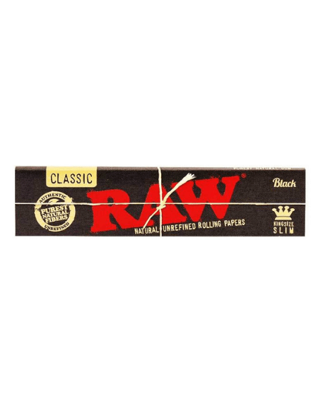 RAW Black Rolling Paper King Size Slim