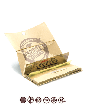 Raw Classic Artesano - Rolling Paper with Tray and Tips