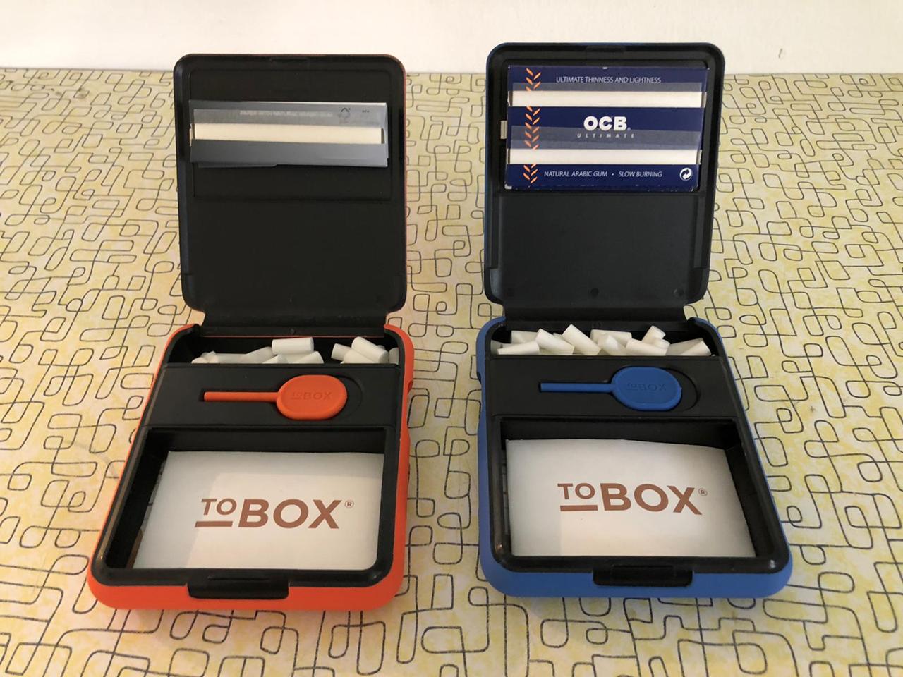 TOBOX - Tobacco Box with Neccessary Accessory Holder