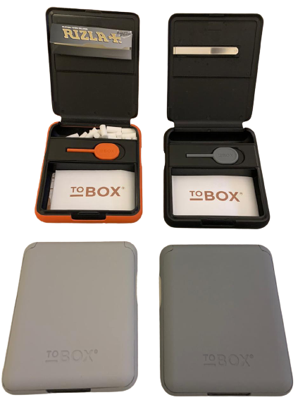 TOBOX - Tobacco Box with Neccessary Accessory Holder