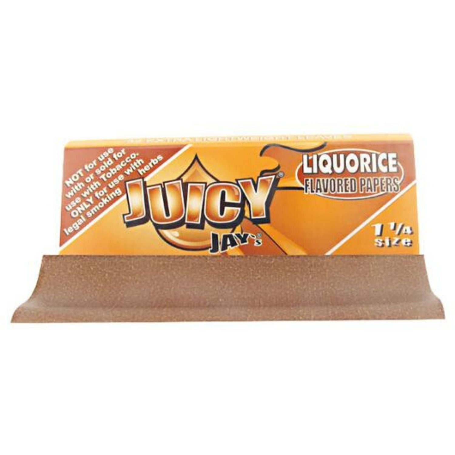 Juicy Jay Rolling Papers - Liquorice Flavor - 1 1/4 Size
