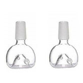 Bongs Glass Bowl Accessory Set of 2pcs For Glass Waterpipe Bong (18.8mm, Bowl) - Outontrip