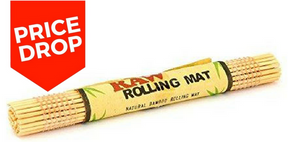 RAW BAMBOO ROLLING MAT TO CRUSH AND ROLL - Outontrip