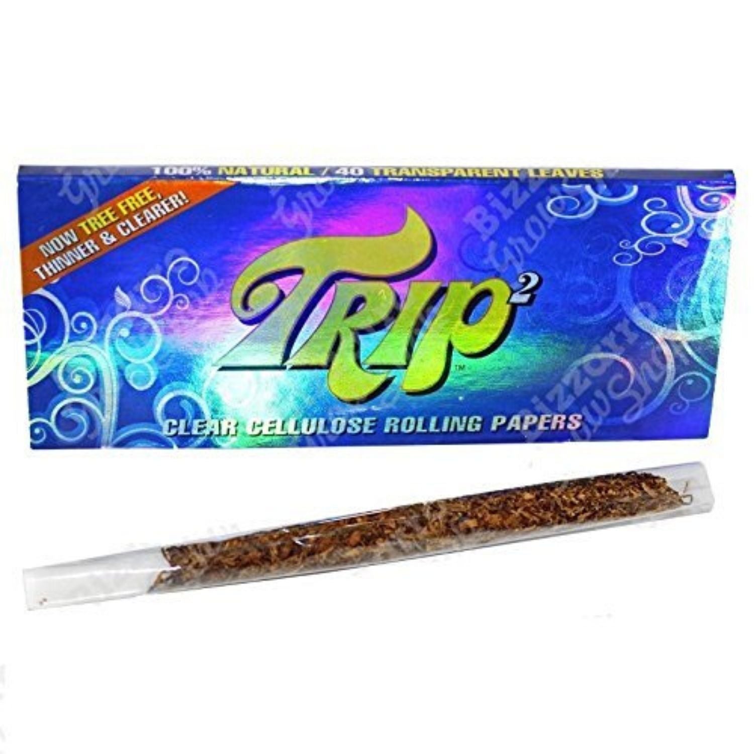 Luxe Glass and Trip2 Rolling Paper with RAW Rolling Mat - Set of 5