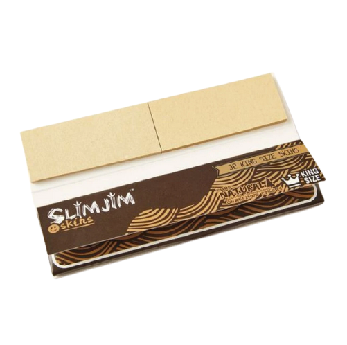 Slimjim Brown Connoisseur - King Size Skins with Tips