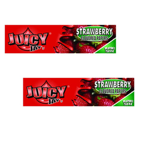 Juicy Jay Rolling Papers - Strawberry Flavour - KSS